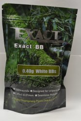 Шары для страйкбола EXACT 0.40.